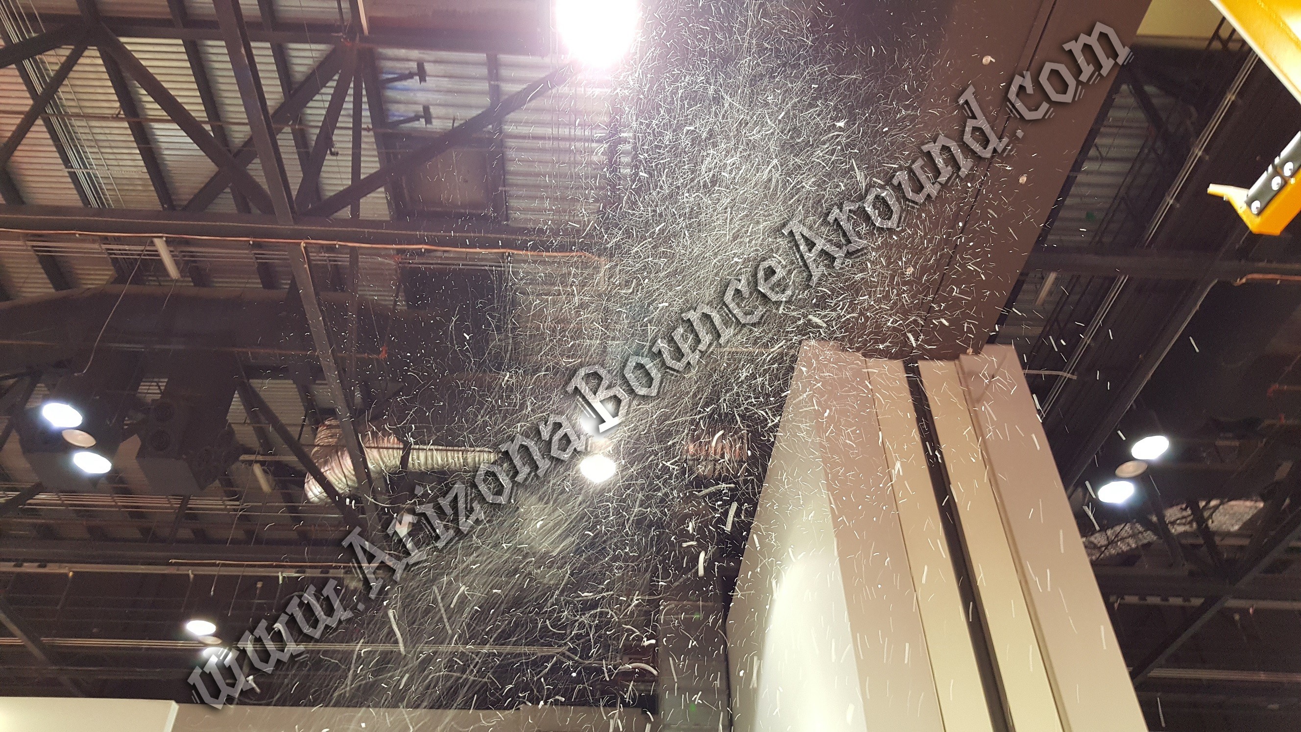 Artificial Snow Machine Rental, Fake Snow Maker Machines - Phoenix, Scottsdale, Arizona